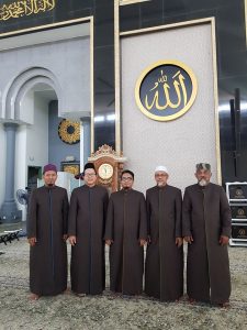 Tempahan Jubah Imam Coat utk Masjid Lapangan Terbang Sultan Abdul Aziz, Subang Airport.