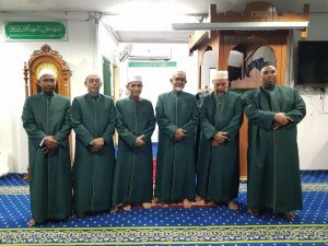 Tempahan jubah imam coat utk Masjid Ar-Rahman Pulau Indah.
